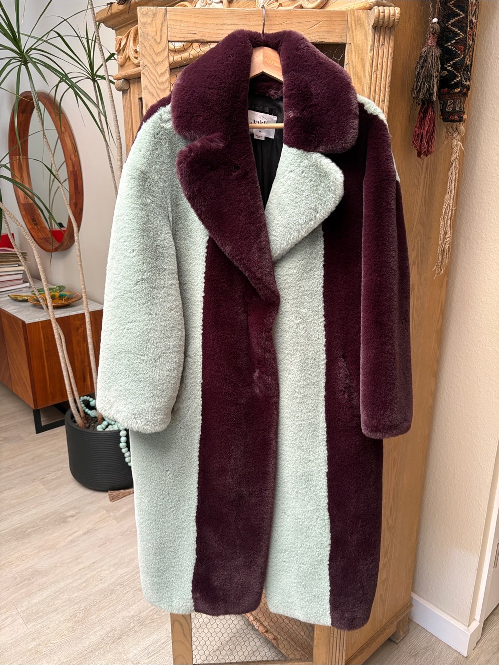 Free People Jakke Katie Striped Coat - Picture 4 of 14